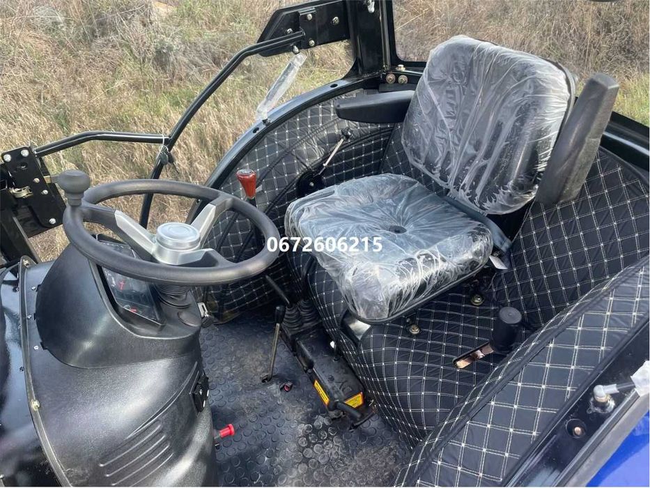 Мінітрактор з кабіною Kентавр 404SDC з 2-х дисковим зчепленням