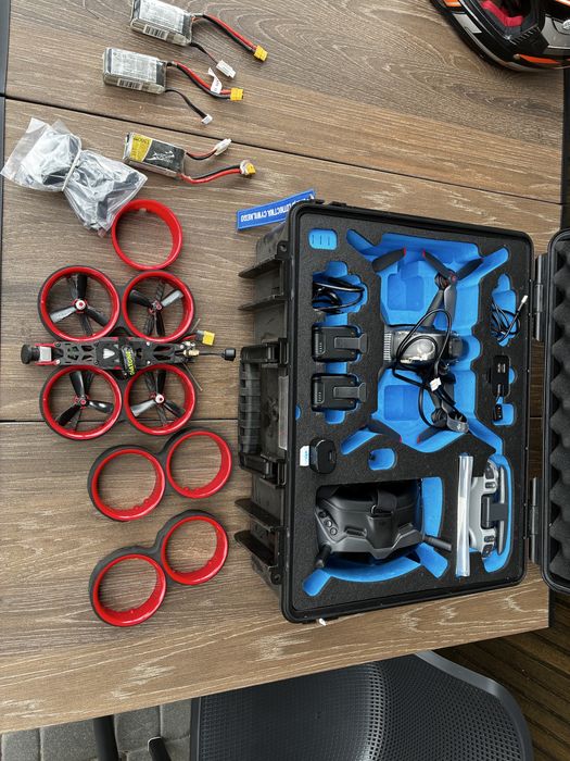 Drony x2 dji fpv combo dji air unit gogle zestaw