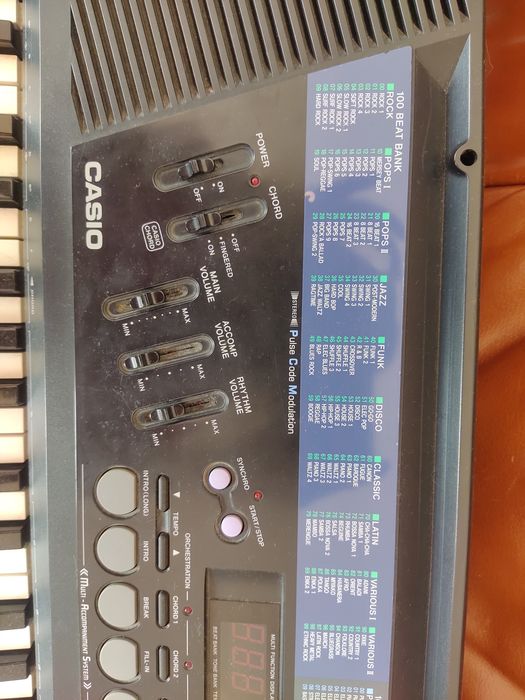 Teclado casio tonebank keyboard ct-700 usado funcional
