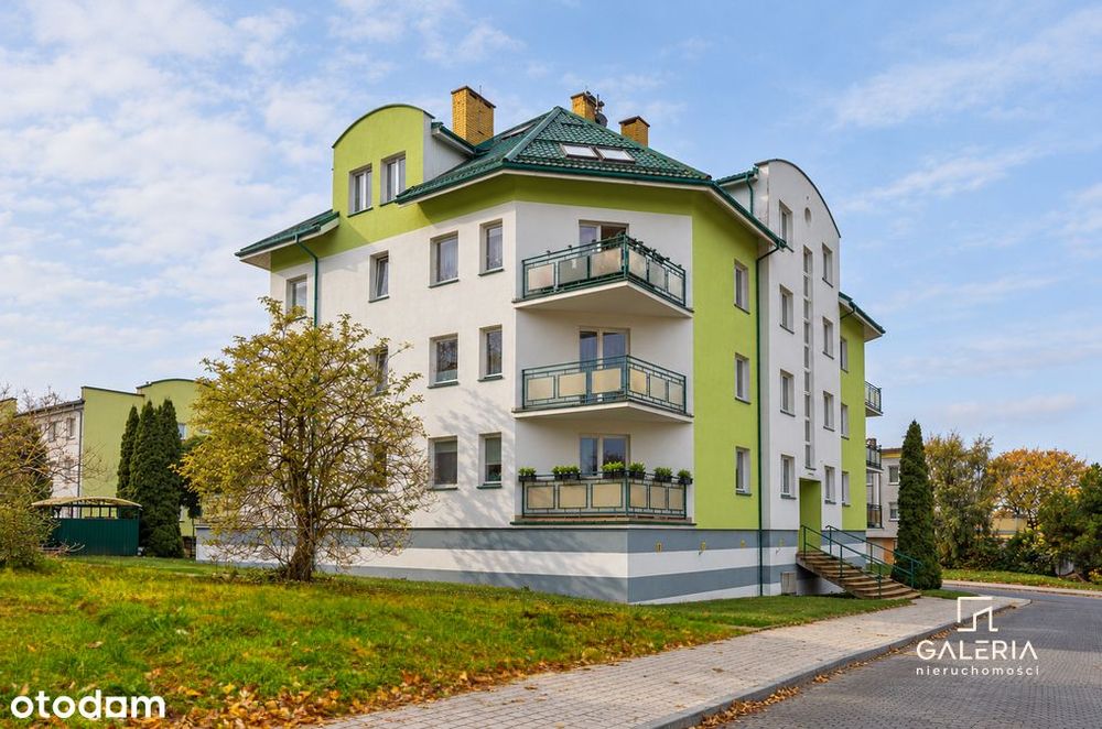 3 pokoje, dwa balkony, łazienka z oknem,Centrum