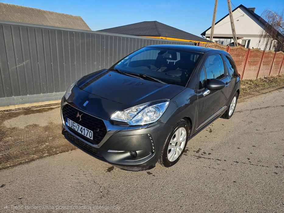 DS Automobiles DS 3 Oryginalny fabryczny lakier, Super stan