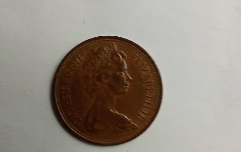 2 New Pence Elizabeth ll 1971