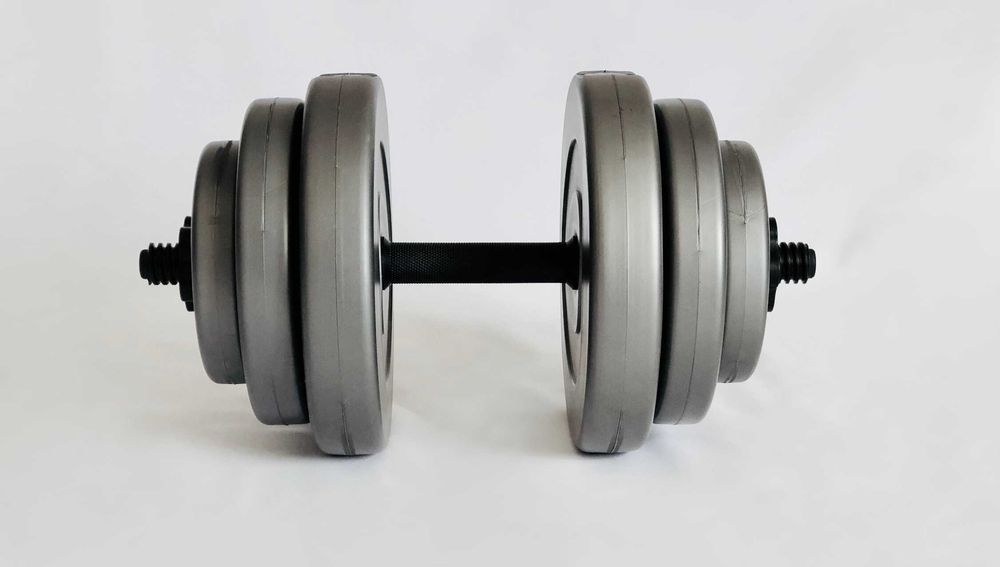 Гантели 2х18 кг GREY