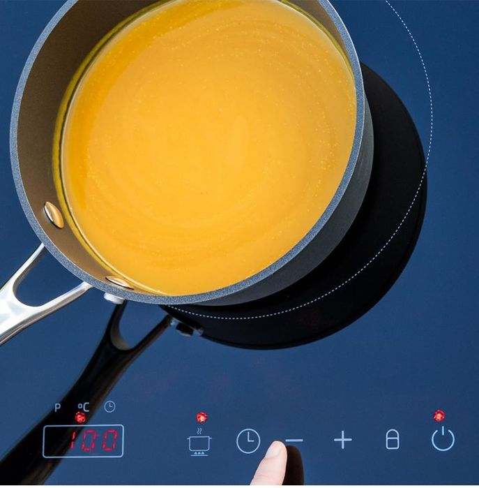 Placa de indução portátil de 2 fogos Full Magma duplo