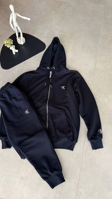 Чоловічий  Мужской  Спортивний костюм Calvin Klein  темносиній чорний