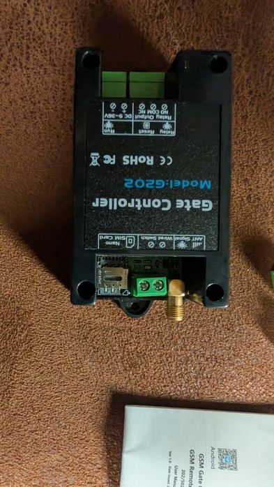 Sterownik bramy garażu GSM, nowy