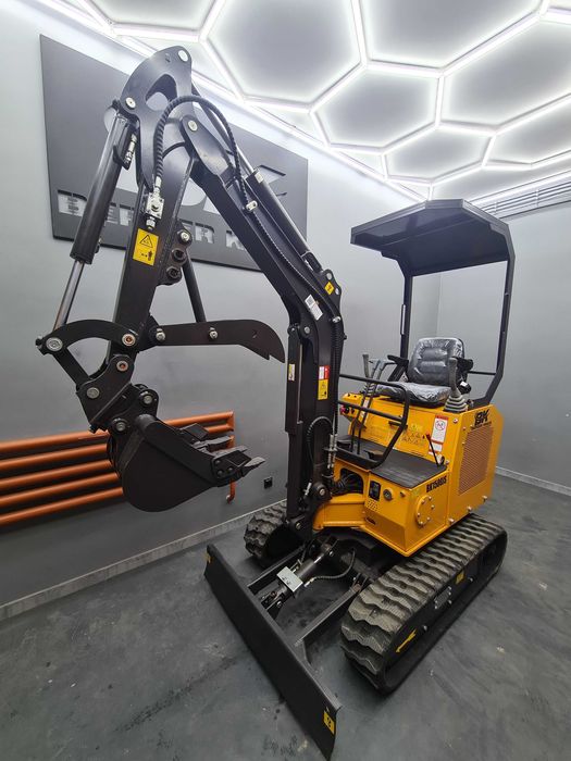 Mini Koparka Berger Kraus BK1500JS Joystick  osprzęt 1400kg KUBOTA