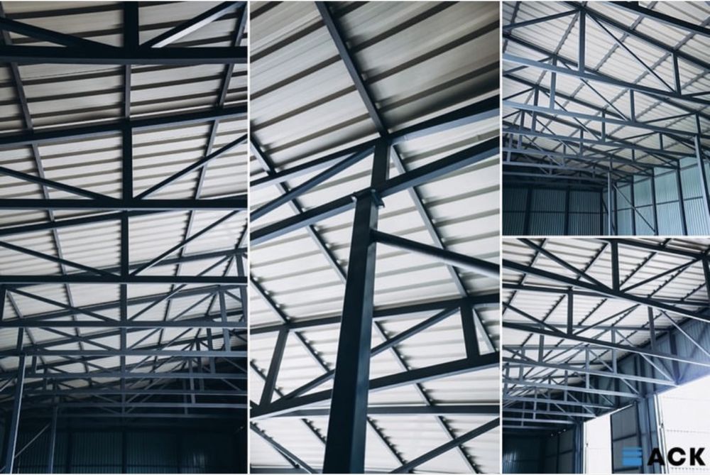 виготовлення ангарів та металокострукцій прорахунок та монтаж