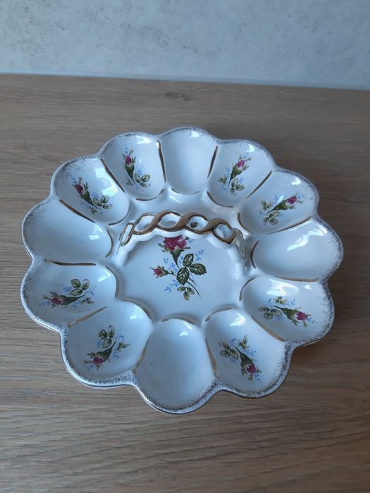 Zestaw Porcelana Chodzież Iwona Złota Róża Serwis