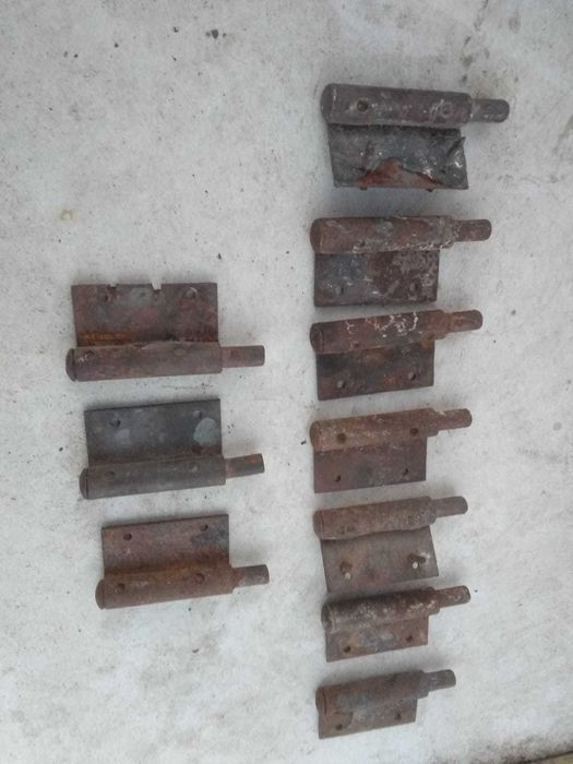 Zawias stalowy trzpień 8mm