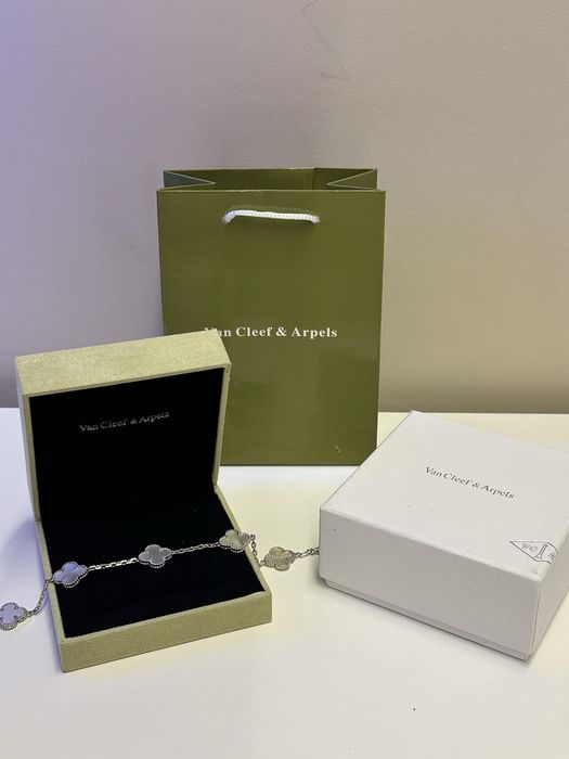 Bransoletka damska Van Cleef koniczynki