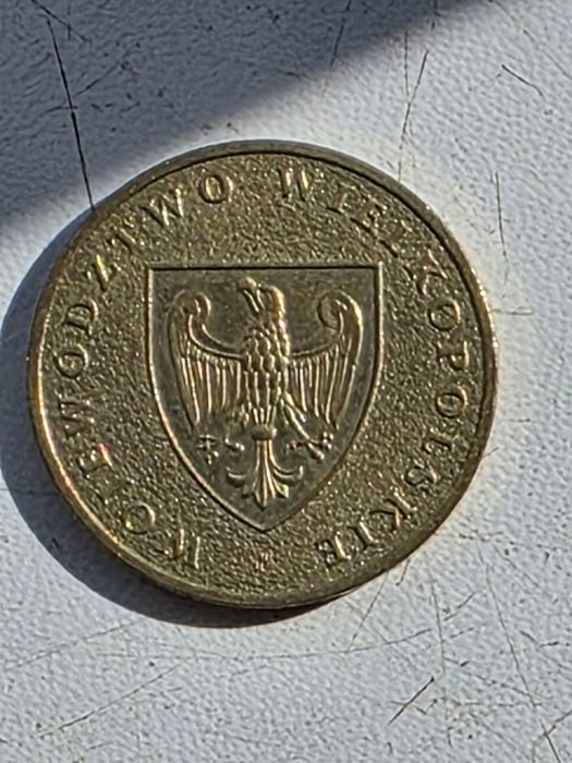 Moneta okolicznościowa 2zł Województwo Wielkopolskie  z 2005 r