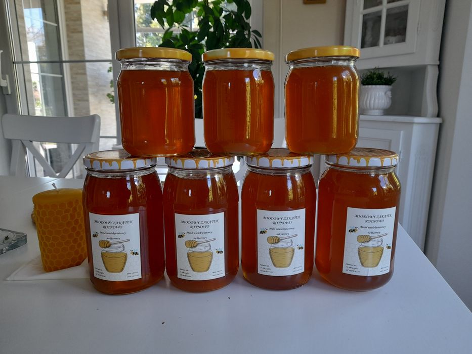Miód wielokwiatowy, akacjowy, faceliowy, miód leśny 2025r. i inne,