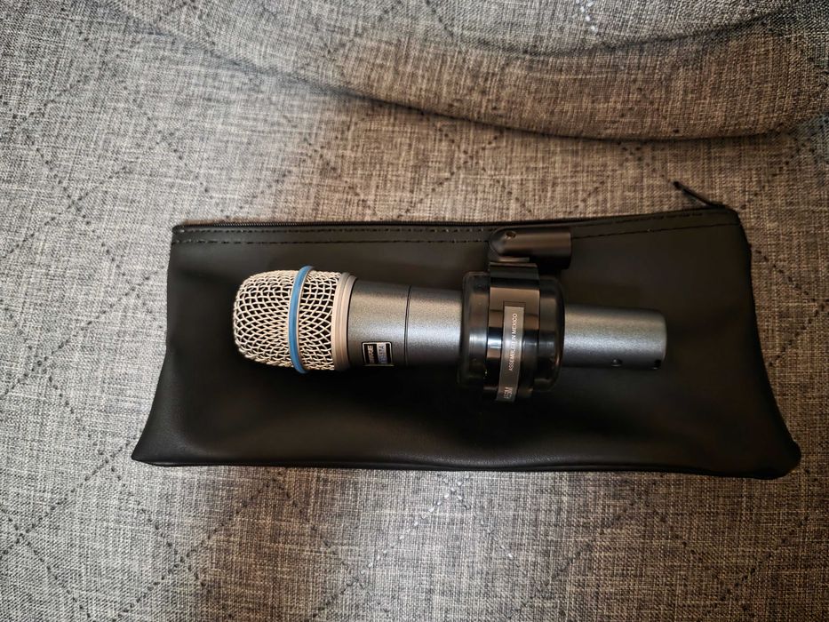 Shure Beta 57 - MIKROFON, stan IDEALNY, do werbla, saksofonu, trąbki