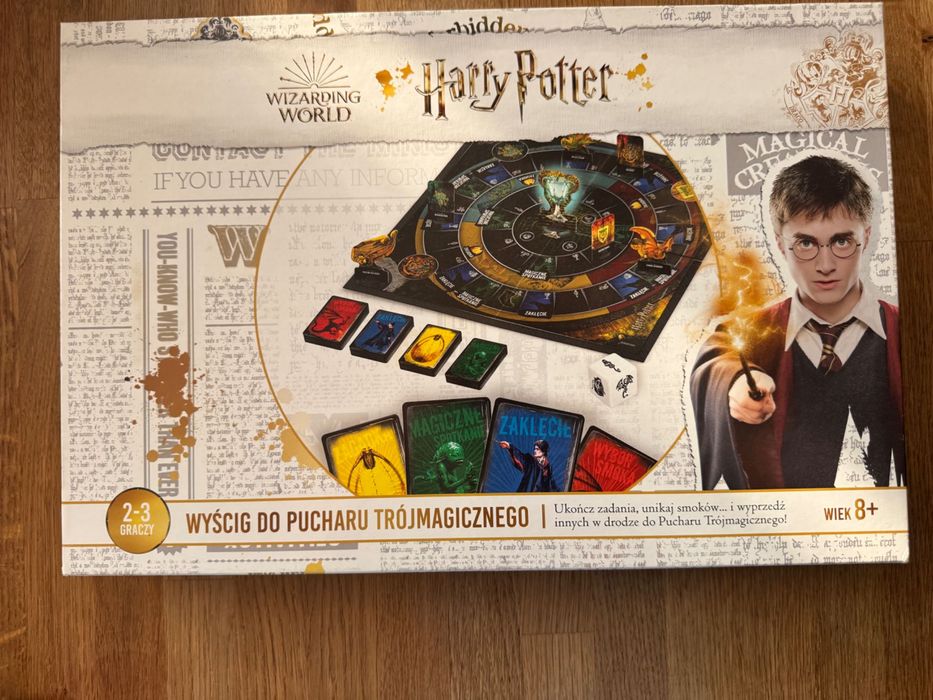 Harry Potter Wyścig do pucharu trójmagicznego Gra planszowa Wizarding World