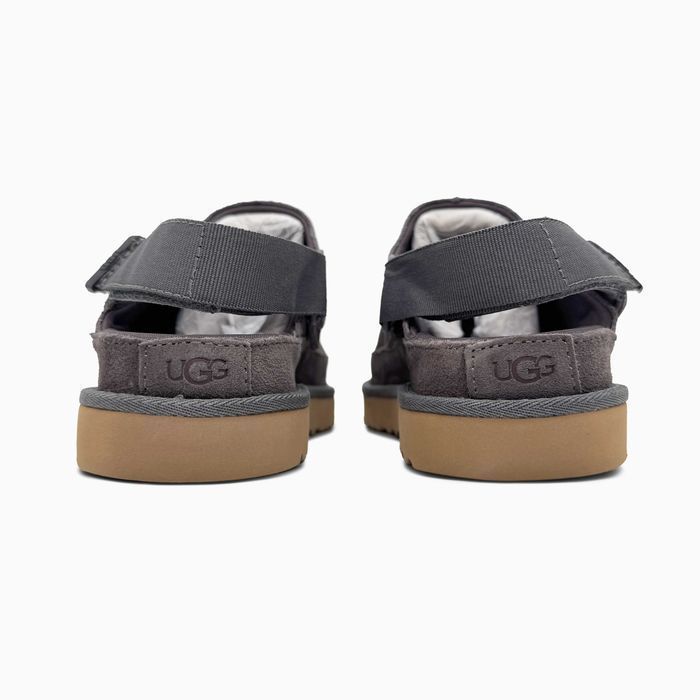 Уггі UGG Goldenstar Clog Grey premium БЕЗ ХУТРА осінні угги клоги