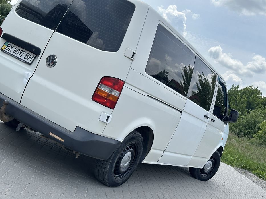 Продам Volkswagen Transporter T5 2.5tdi 6-ти ст, довга база, пасажир