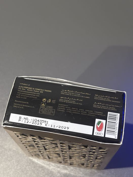 Perfumy Rayhaan Elixir – nowe