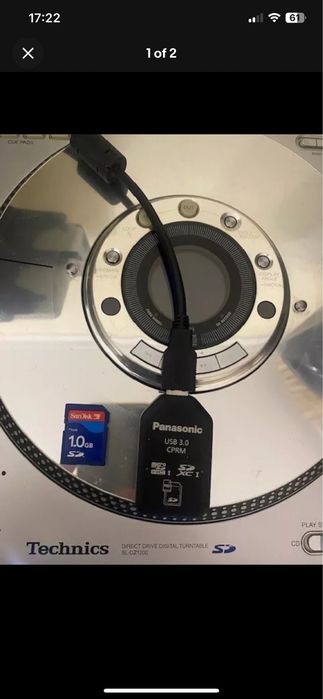 Technics SL-DZ 1200 ler descrição