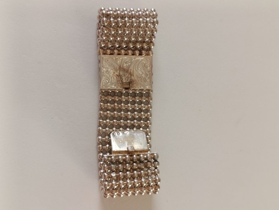 Pulseira/bracelete vintage em prata