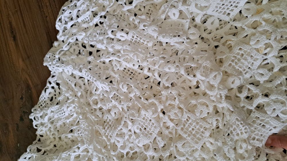 Toalha de mesa em croché