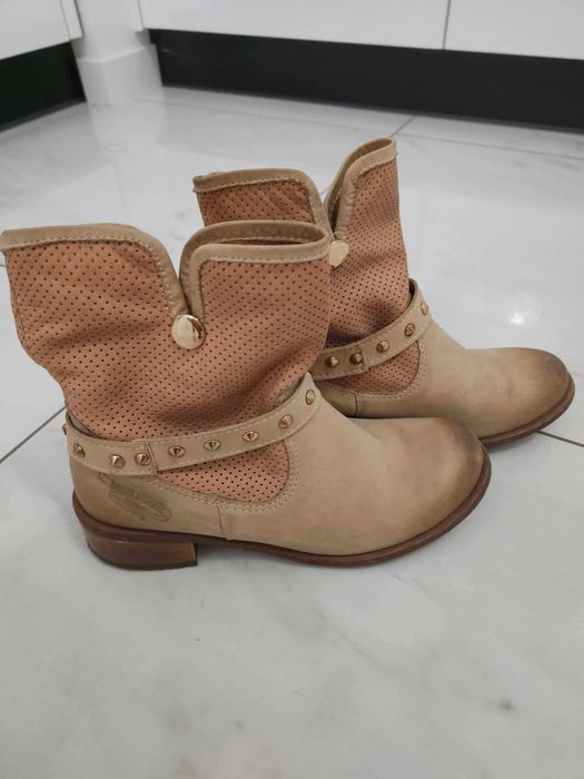 Skórzane botki Roberto Exclusive