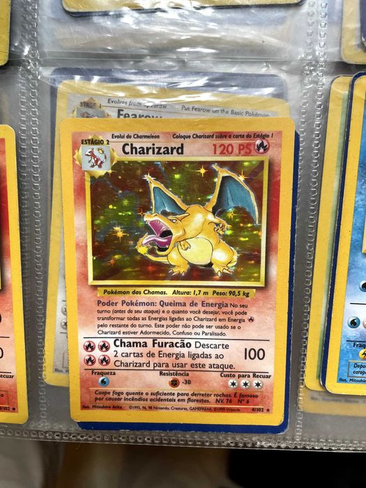 Charizard base set first edition 4/102 pt