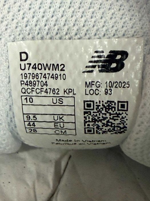 Buty/Sneakersy New Balance U740WM2