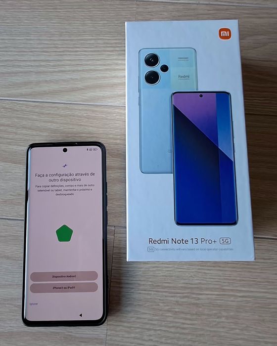 Smartphone XIAOMI Redmi Note 13 PRO+ 5G (6.6'' - 8 GB - 256 GB - Preto