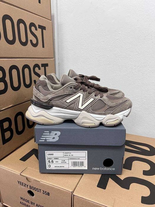 Мужские кроссовки New Balance 9060 "Brown Mushroom" 41-45