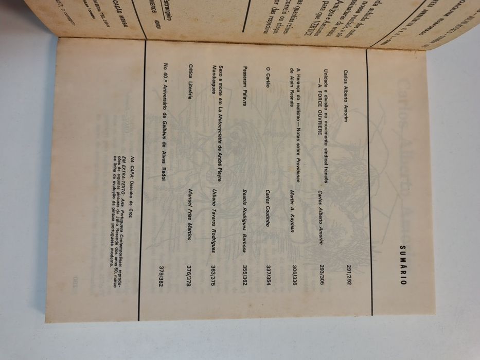 Revista Vértice, n°s 422-423

Julho / Agosto, 1979

Sem anotações ou a