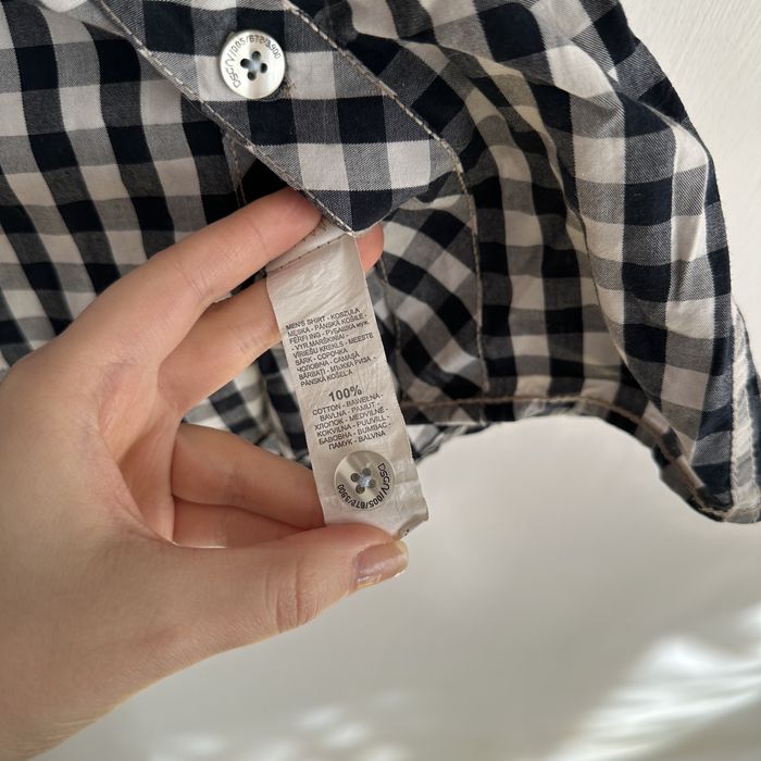 koszula w krate krótki rękaw