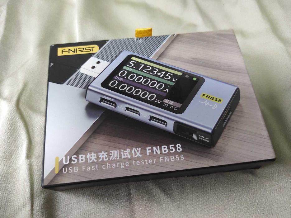 Професійний USB-тестер Fnirsi FNB58