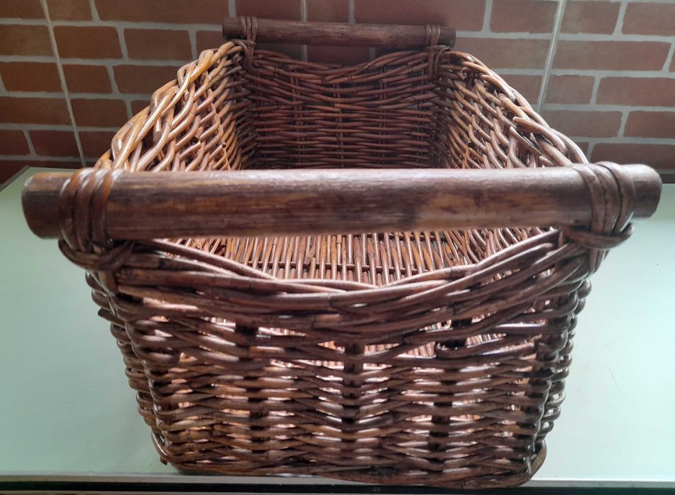 Cesto de verga artesanato 50X30X20 CM