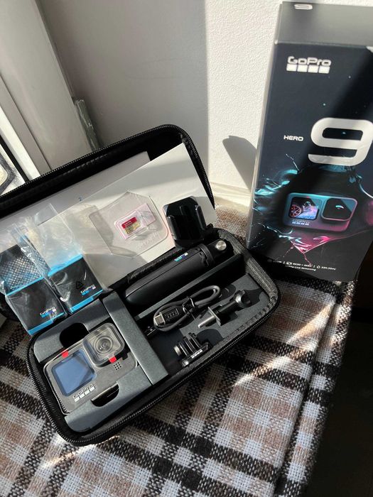 Екшн-камера GoPro Hero 9 нова, з двома акумуляторами