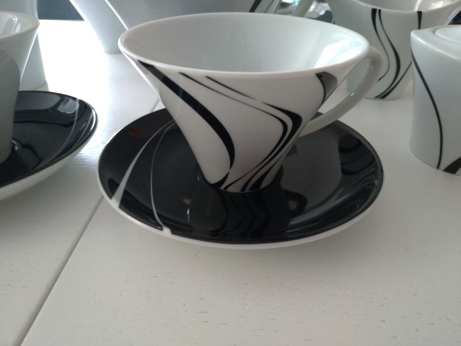 Conjunto de chá de porcelana SPAL