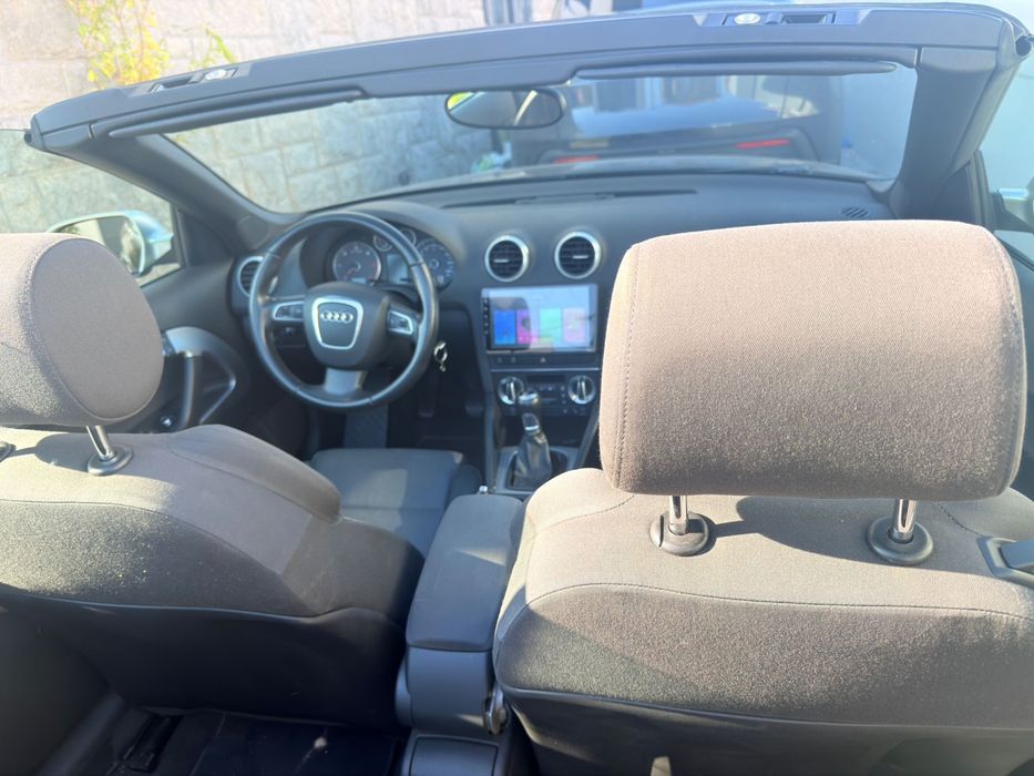 Audi a3 cabrio de garagem