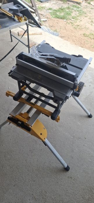 DEWALT DCS7485 DE7400 piła stołowa stół komplet na baterie jak nowa