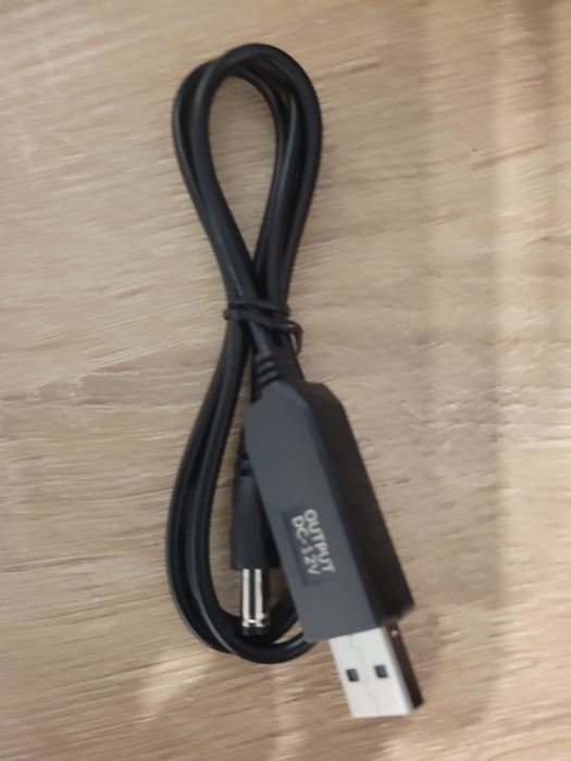 Кабель для питания роутера от повербанка 12v