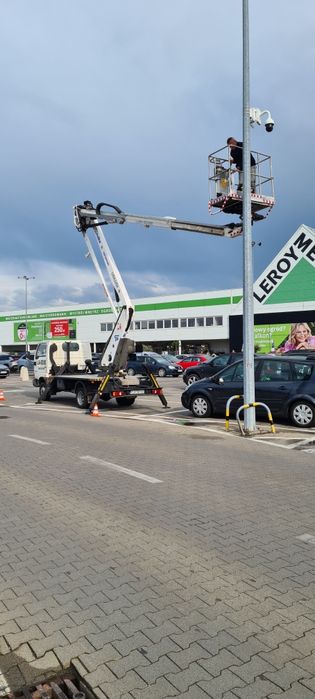 KASPOL Usługi, podnośnik koszowy, zwyżka
