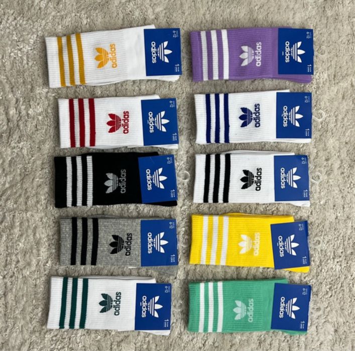 Meias adidas varias cores