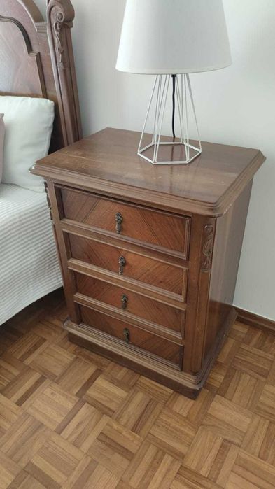 Mobília quarto casal madeira