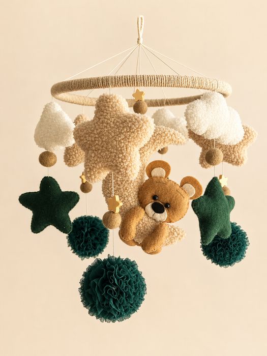 Karuzela do łóżeczka handmade
