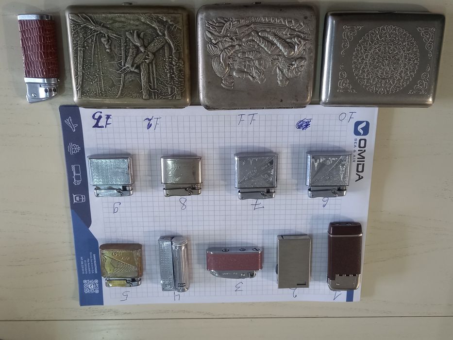 Зажигалки Запальнички Коллекционные Времён СССР