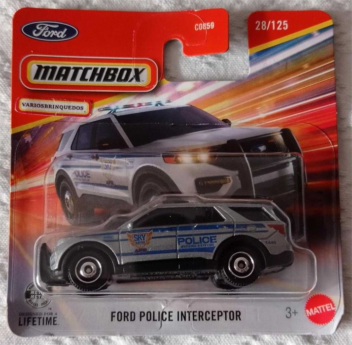 Miniaturas  Policia     Matchbox
