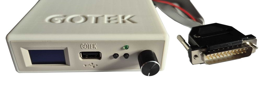 Emulator Stacji dyskietek Gotek w obudowie OLED do Amiga AT32F435