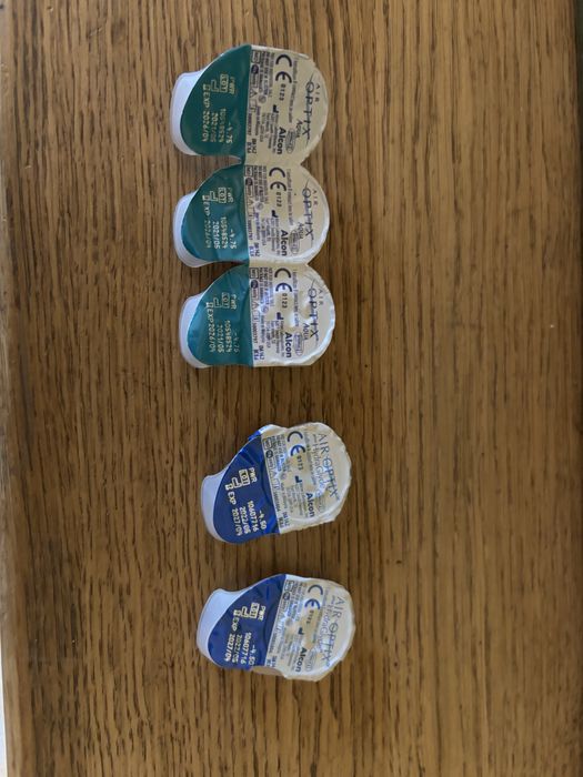 (REZERWACJA) 5 sztuk soczewek