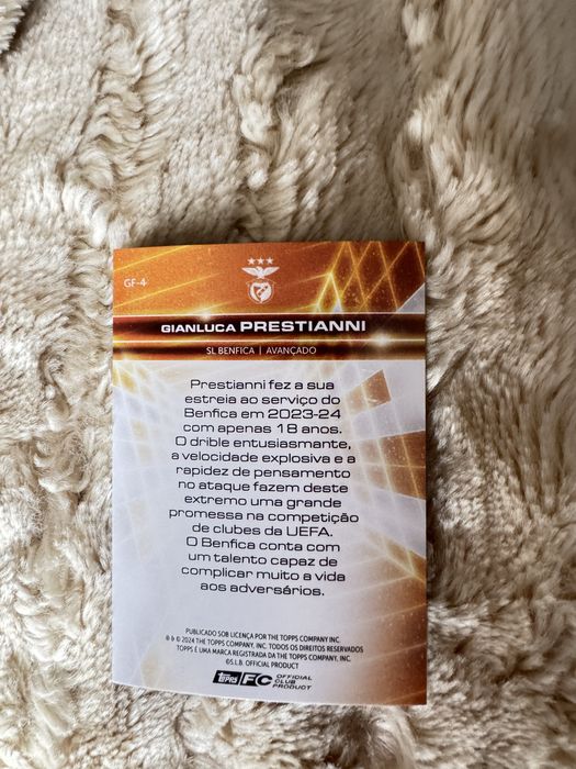 Gianluca Prestianni 85/175