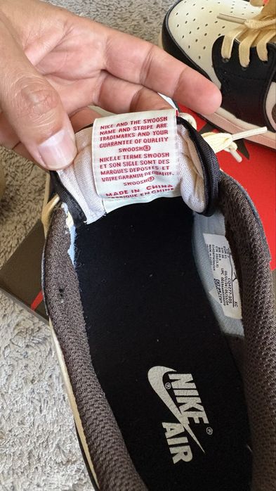Nike Jordan 1 Low Travis Scott mocha EU41