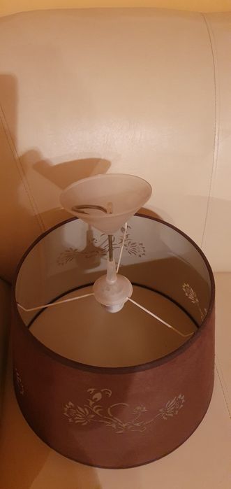 Lampa wisząca brązowa